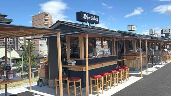 十三に屋台エリアが8月8日開業